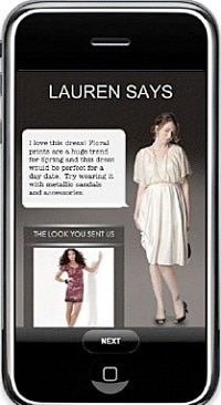 GLAMOUR Ask a Stylist app