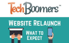 TechBoomers site relaunch banner (large)