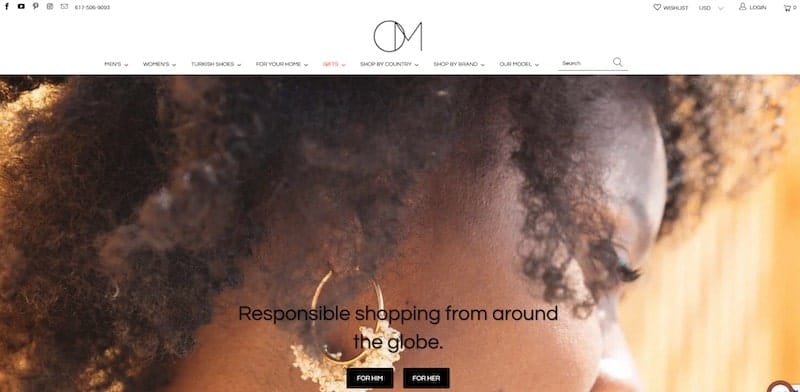 Ocelot Market homepage